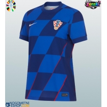 Ženski Nogometni dresi Hrvaška Gostujoči EP 2024 Kratek Rokav